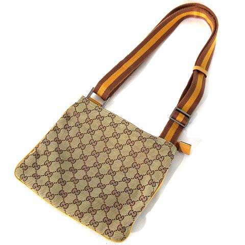 グッチ GUCCI ショルダーバッグ GGキャンバス 146309 ベージュ