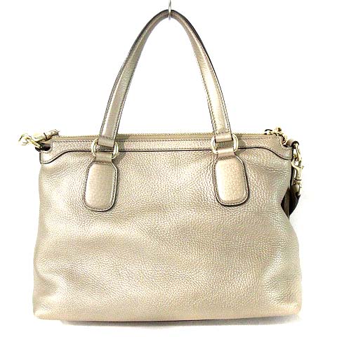 グッチ GUCCI ショルダーバッグ ハンドバッグ 2way レザー ソーホー  