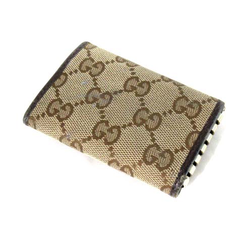 GUCCIキーケース 6連キーケース GGキャンバス ベージュ GGキャンバス グッチGUCCI キーケース 6連キーケース GG ハート