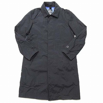 ナノユニバース Nano Universe コート ステンカラー ロング 長袖 比翼 裏地メッシュ 別注 Ogawa Campal 小川キャンパル Nuc43ct0712c 黒 S アウター Vgps メンズ 0 ベクトルパーク