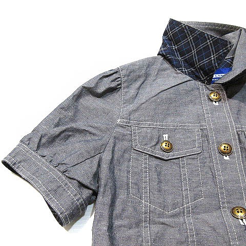 バーバリーブルーレーベル/デニムジャケット/パフスリーブ/半袖 バーバリーブルーレーベル BURBERRY BLUE LABEL ジャケット 半袖