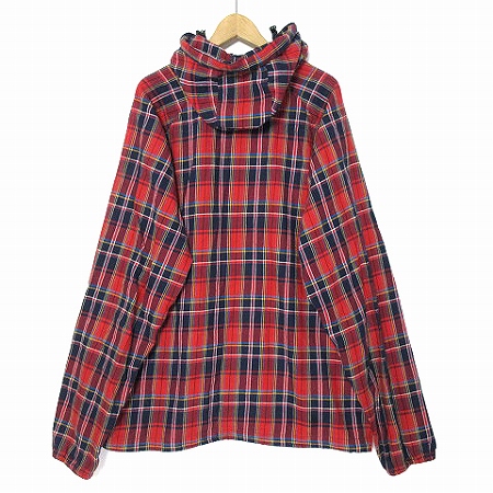 Stussy ステューシー チェック パーカー ネルシャツ L 泥臭 シュプリーム