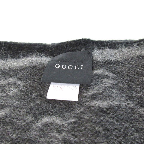 グッチ GUCCI シェリーライン マフラー ストール GG柄 フリンジ
