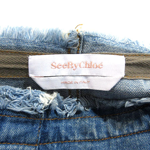 0060 See By Chloé シーバイクロエ デニムロングスカート SEE BY CHLOE（シーバイクロエ）の「SEE BY CHLOE デニム