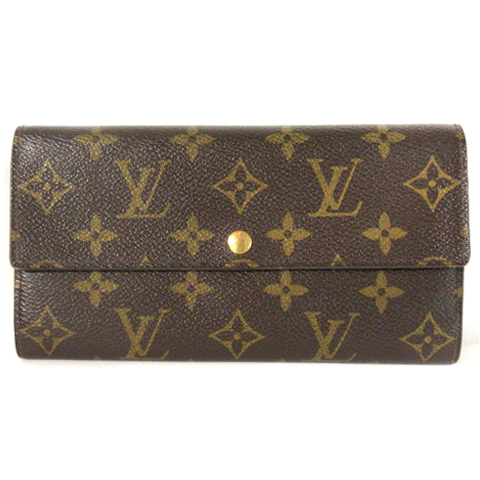 ルイヴィトン LOUIS VUITTON 長財布 二つ折り モノグラム 
