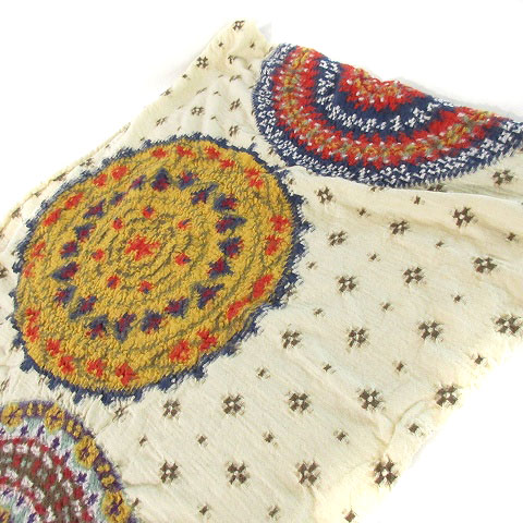 新品 未使用 KAPITAL キャピタル 縮絨ウール フェアアイル五輪マフラー