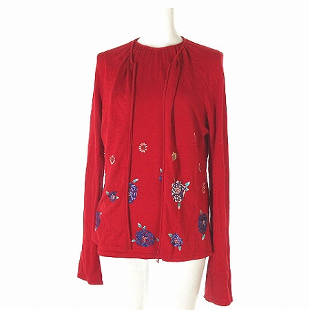 ヴィヴィアンタム VIVIENNE TAM アンサンブル ニット ノースリーブ