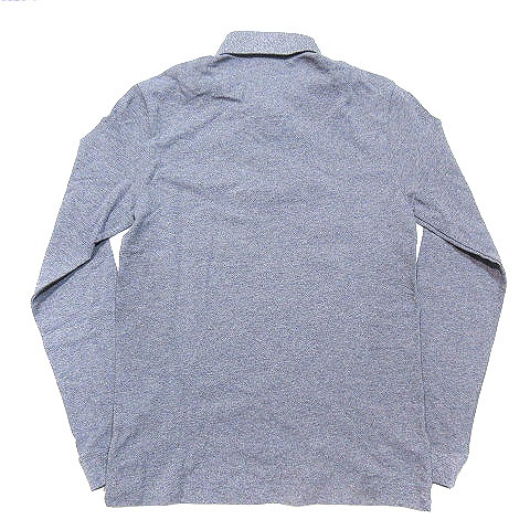 【新品】LACOSTE 長袖ポロシャツ グレー スリムフィット 新品】LACOSTE 長袖ポロシャツ グレー スリムフィット