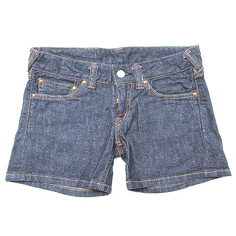 ⭐︎エビスdonna⭐︎ショートパンツ 27インチ EVISU DONNA Denim Jeans Short Pants seagull paint Size-27
