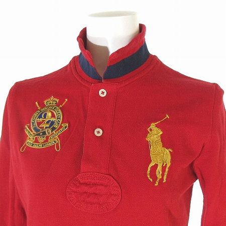 ラルフローレン RALPH LAUREN ポロシャツ 長袖 ロゴ 刺繍 ビッグポニー