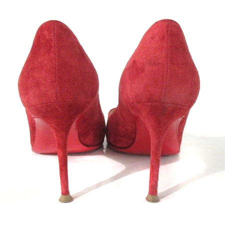 美品 クリスチャンルブタン レッドソール ポインテッドトゥ ピンヒール パンプス クリスチャン・ルブタン ピガール ポインテッドトゥパンプス 美
