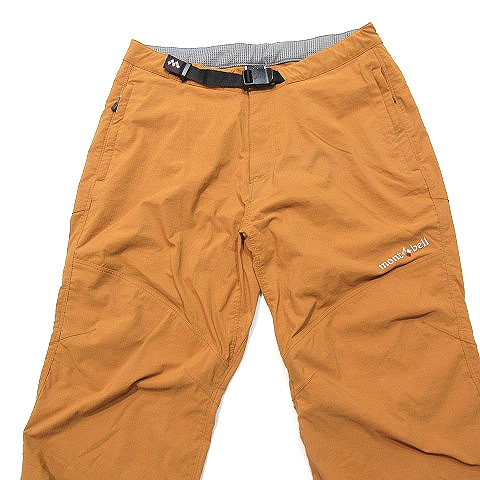 90's OLD モンベル GORETEX ナイロンパンツ マンゴーオレンジ 90's OLD モンベル GORETEX ナイロンパンツ マンゴーオレンジ