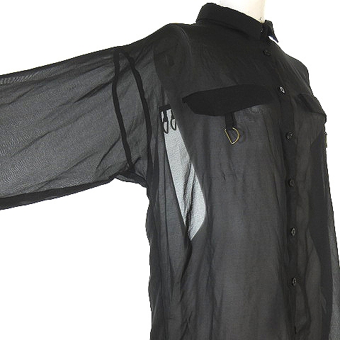 ステューシーウィメン Stussy Women シャツ ブラウス 長袖 シアー 
