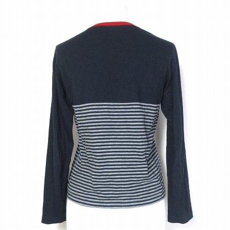フェンディ FENDI Tシャツ モンスター ボーダー カットソー ロンT 丸首 