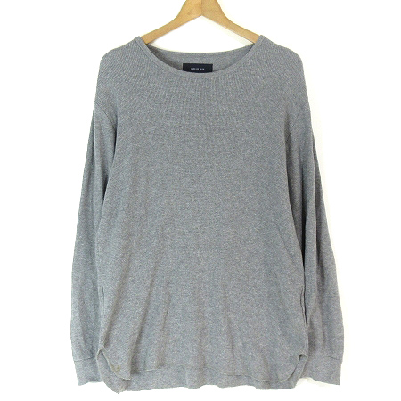 シップスジェットブルー Ships Jet Blue ニット カットソー 長袖 サーマル ワッフル コットン グレー M トップス Vgpm メンズ 0 ベクトルパーク