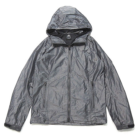 アディダス Adidas ジャンパー パーカー フード ジップアップ トレーニング ウェア グレー M アウター メンズ 0 ベクトルパーク