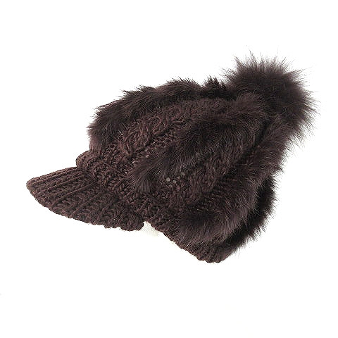 パーリーゲイツ PEARLY GATES ニット帽 ニットキャップ ゴルフ つば  