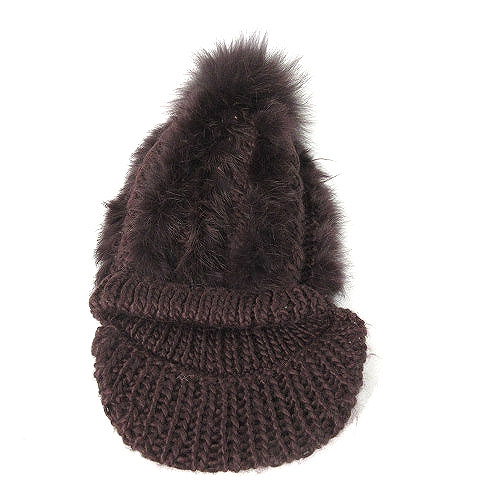 パーリーゲイツ PEARLY GATES ニット帽 ニットキャップ ゴルフ つば  