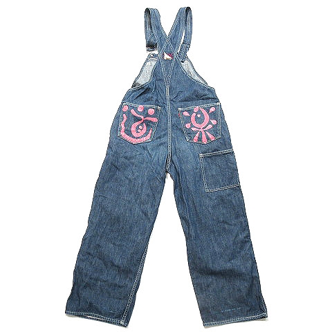 エヴィス EVISU オーバーオール デニム ジーンズ つなぎ パンツ 道楽 