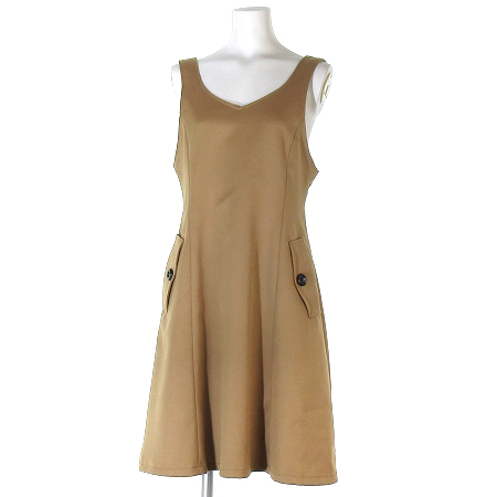 コンビニ受取対応商品 ブルーレーベルクレストブリッジ ジャンパー スカート ワンピース ノースリーブ 膝丈 キャメル 36 レディース 即納 最大半額 Www Centrodeladultomayor Com Uy