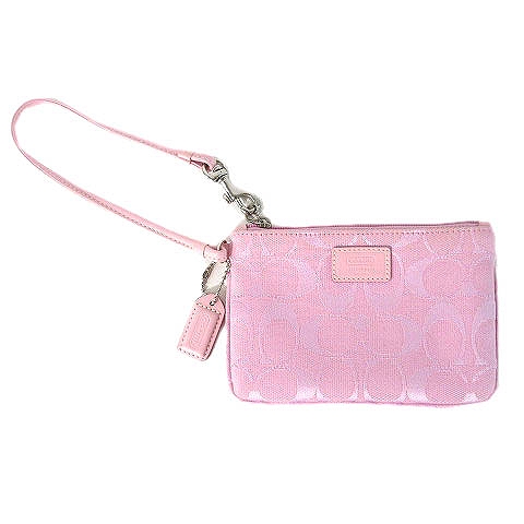 コーチ Coach コインケース 小銭入れ 財布 カードケース ポーチ 定期入れ シグネチャー キャンバス レザー ピンク レディース 0 ベクトルパーク