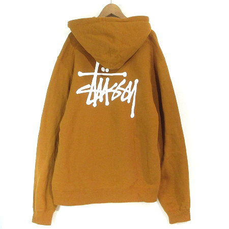 ステューシー STUSSY パーカー プルオーバー スウェット ロゴ プリント 
