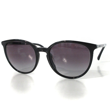 シャネル CHANEL サングラス アイウェア パール 装飾 セルフレーム  