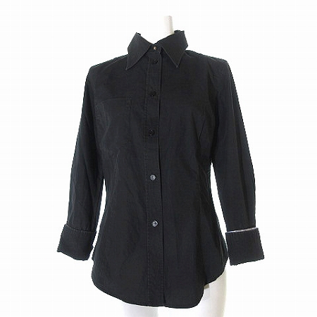 ポールスミス ブラック Paul Smith BLACK シャツ 長袖 ダブルカフス 