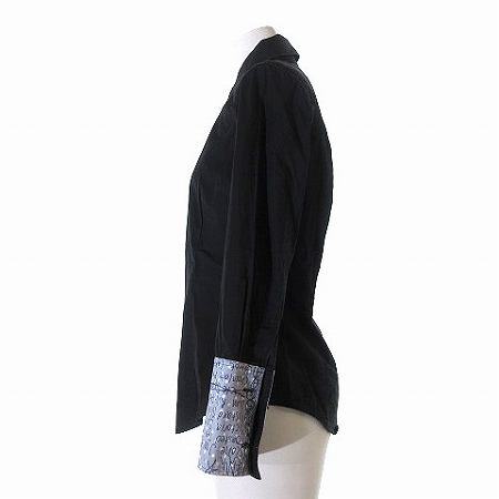 ポールスミス ブラック Paul Smith BLACK シャツ 長袖 ダブルカフス 