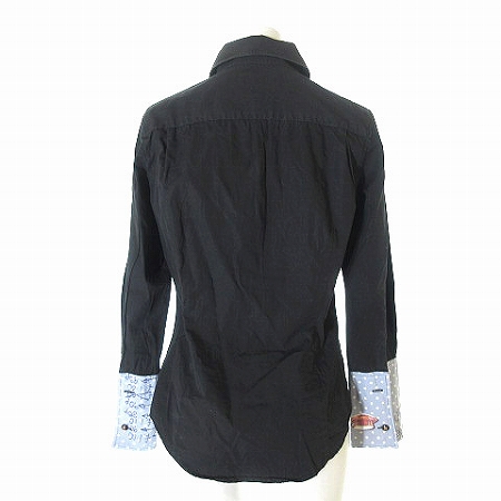 ポールスミス ブラック Paul Smith BLACK シャツ 長袖 ダブルカフス 