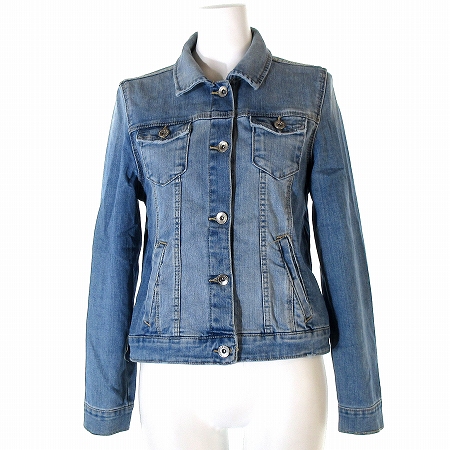 ザラ Zara Girl Gジャン デニム ジャケット ブルゾン ストレッチ ライト ブルー 水色 13 14 164cm キッズ 子供服 レディース 0 ベクトルパーク