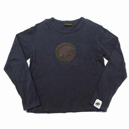 ハンティングワールド HUNTING WORLD Tシャツ カットソー 長袖 丸首 
