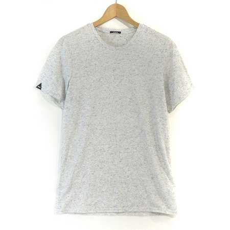 デンハム Denham Tシャツ カットソー 半袖 リネン混 麻混 ライトグレー Xs トップス Ibs94 メンズ 0 ベクトルパーク