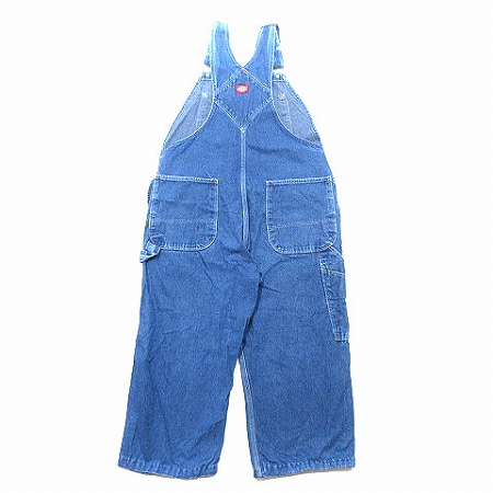 ディッキーズ Dickies オーバーオール サロペット オールインワン つなぎ デニム ワイド パンツ 作業着 男女兼用 ブルー 38ｘ30 ボトムス メンズ レディース 0 ベクトルパーク
