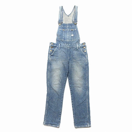 リー Lee オーバーオール サロペット オールインワン つなぎ デニム パンツ 作業着 ブルー S ボトムス レディース 0 ベクトルパーク