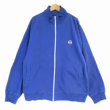 ステューシー STUSSY スウェット ジャージ 長袖 ジップアップ 刺繍  