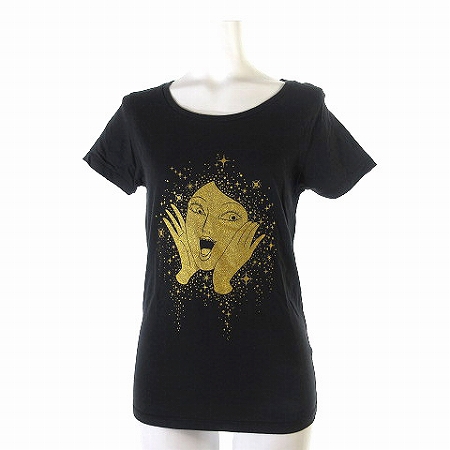 ビームスティ Beams T ｘ Mangart アフタヌーン 講談社 コラボ Tシャツ 瀧波ユカリ 半袖 丸首 プリント イラスト 女の子 白 Xs トップス レディース 0 ベクトルパーク