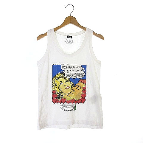 最安値挑戦!】 ノースリーブ タンクトップ ドルガバ D&G ドルチェ ...