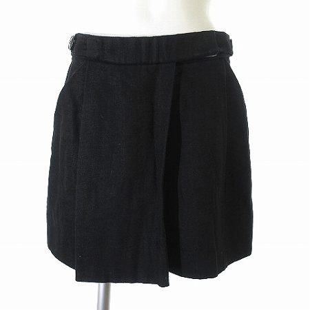 クロエChloé 黒 フレアスカート T34 - フレアスカート 