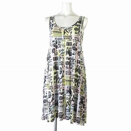 ヒステリックグラマー Hysteric Glamour ワンピース カットソー ミニ ノースリーブ Uネック 総柄 マルチカラー F Ibo13 レディース 0 ベクトルパーク ヒステリックグラマー Hysteric Glamour ワンピース カットソー ミニ ノースリーブ Uネック 総柄 マルチカラー F Ibo13 レディース 0 ベクトルパーク