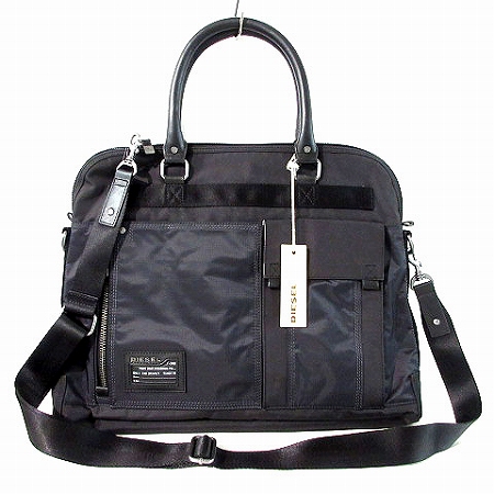 未使用品 ディーゼル DIESEL タグ付き ブリーフケース ビジネスバッグ 