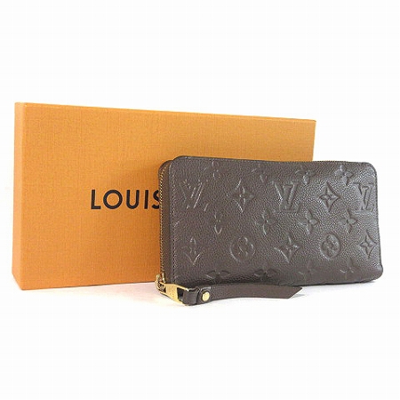 ルイヴィトン LOUIS VUITTON モノグラム アンプラント 長財布 ラウンド 