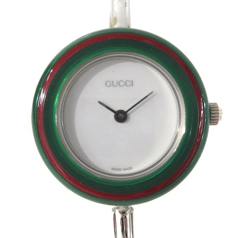 グッチ GUCCI 腕時計 チェンジリング チェンジ ベゼル クォーツ
