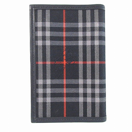 バーバリー ロンドン BURBERRY LONDON ミニシステム手帳 コンパクト 