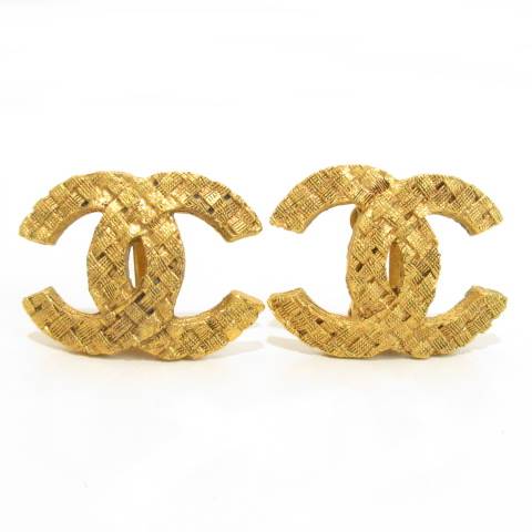 シャネル CHANEL ヴィンテージ ココマーク イヤリング アクセサリー 