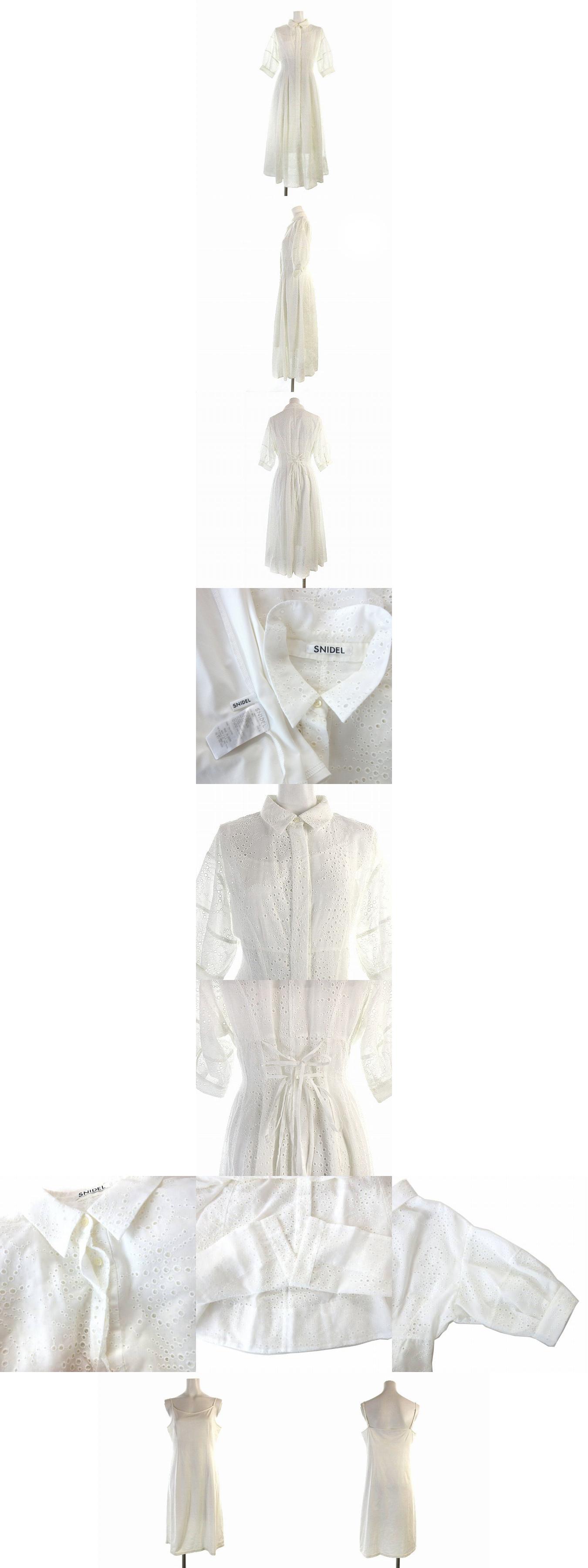 SNIDEL ドルマンコルセットミドルワンピース 治れ 