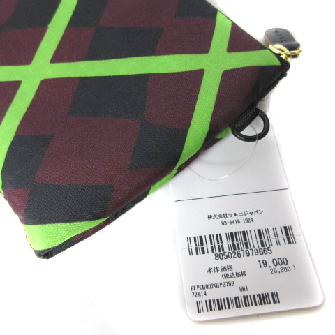 未使用品 マルニ MARNI PORTER ポーター 20SS PFP00002Q1P3799 ZIP  