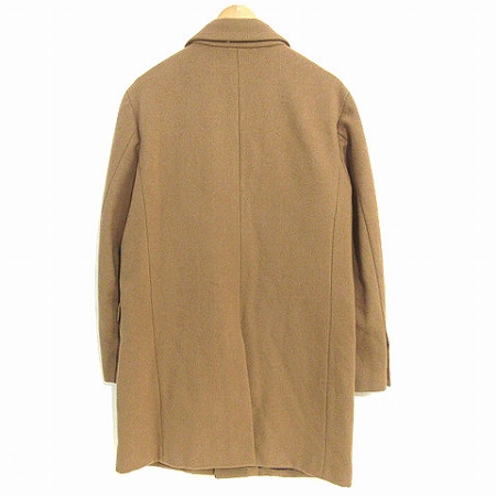 チャオパニック Ciaopanic 美品 チェスターコート ウール 2b 無地 ベージュ M アウター メンズ 0 ベクトルパーク