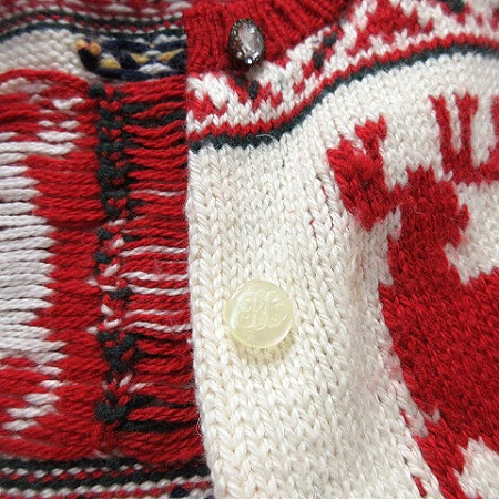 ラルフローレン RALPH LAUREN カーディガン 長袖 ノルディック柄  