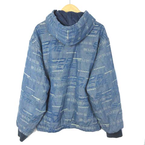 シュプリーム SUPREME 19AW Reversible Dimensions Logo Denim Work 